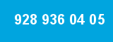 928 936 04 05